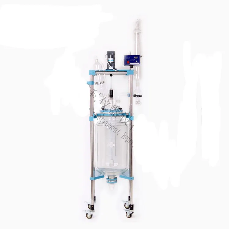 

20L Lab Jacketed Glass Reactor Vessel Explosion pro customizable ATT