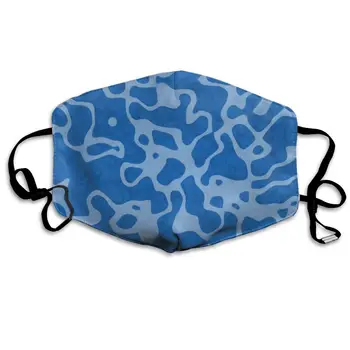 

Blue Wave print Dustproof and windproof mask, washable and reusable, suitable for outdoor sports