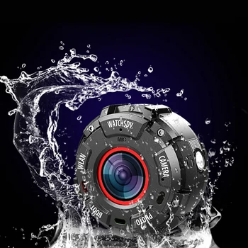 

Mini Sport Action Camera HD1080P WiFi Waterproof 30M DV 5 Pcs Wide-Angle Lenses Night Version-Shooting Smart Watch Camera
