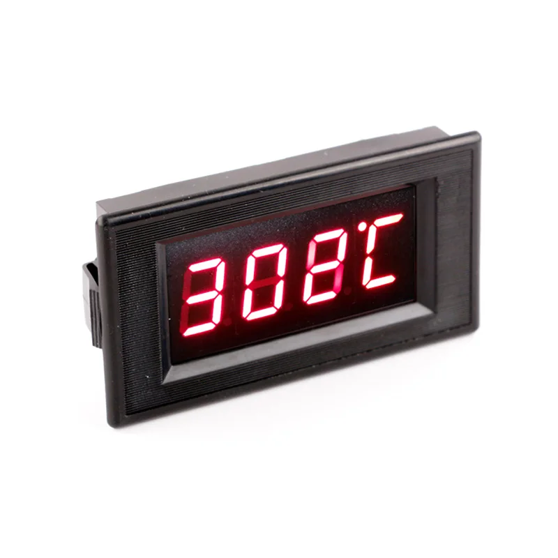 전기 오븐용 디지털 LED 온도계, K형 열전대, 디지털 온도 측정기, 0-800 도, AC220V
