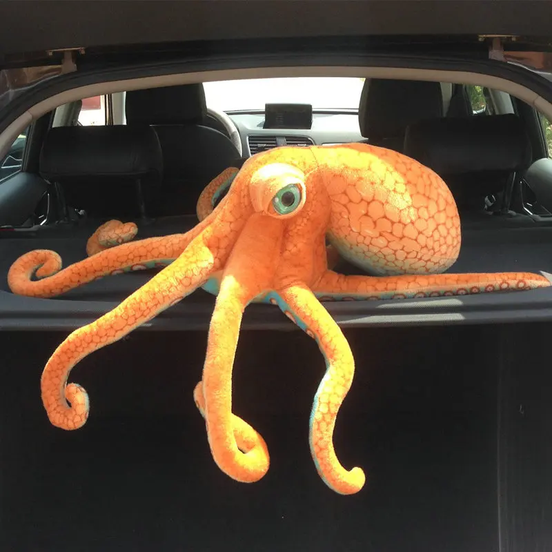 Riesenkrake Krake Plüschtier Octopus Tintenfisch Kuscheltier Stofftie Puppe 80cm 