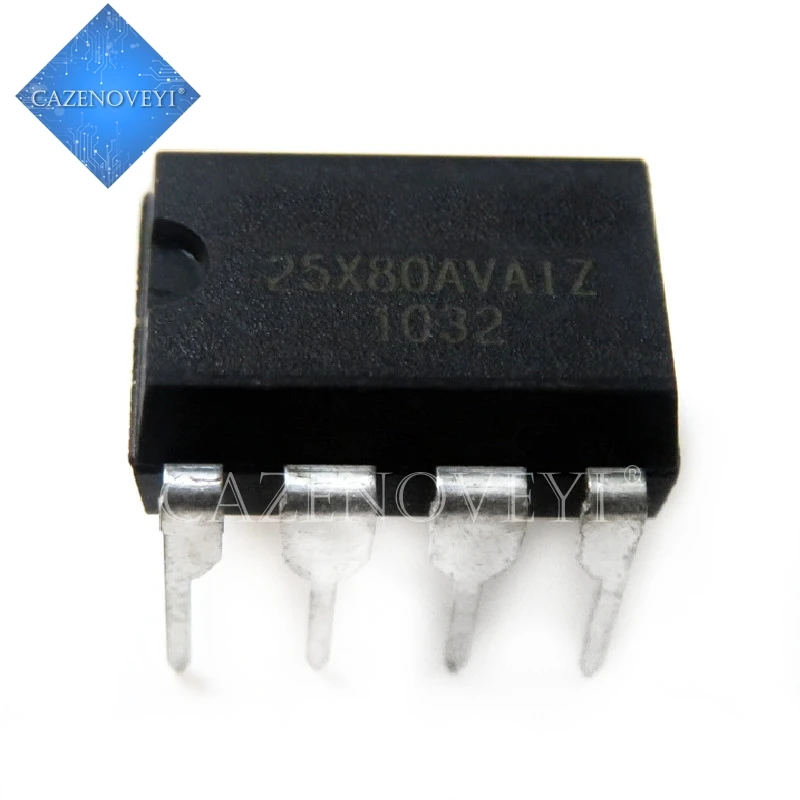 5 шт./лот W25X80AVAIZ W25X80VAIZ W25X80 25X80 DIP 8 в наличии|Интегральные схемы| |