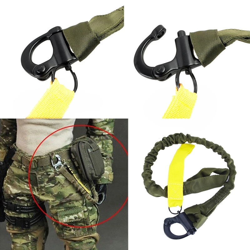 Militaire tactique Quick Release Rifle Sling Escalade Taille Sécurité Breakaway Corde 