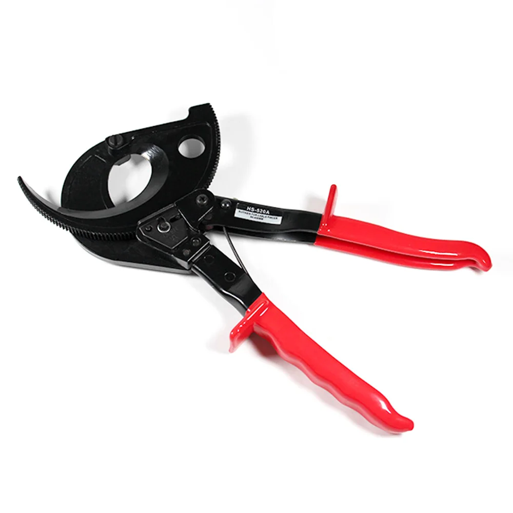 

HS-520A Portable Ratchet Cable Shears Fast And Labor-Saving Manual Mechanical Cable Scissors