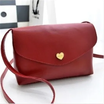 

Women Shoulder Bag Korean Version Vintage Fashion Love Women's Crossbody Messenger Bags Ladies Handbag Wallet For Women Purse