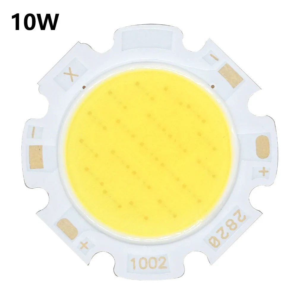 10Pcs Cob Led 3W 5W 7W 10W 12W 15W 18W 300Ma Risparmio Energetico 120-130Lm Area11Mm Diodi 20Mm Per Lampada Da Scrivania Lampadina