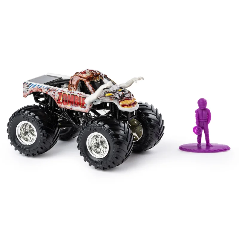 Skup Oryginalny SPIN Master Monster Jam Monster truck chłopiec zabawka dziecięca aluminiowy model samochodu bezwładność napęd na cztery koła pojazd terenowy prezent