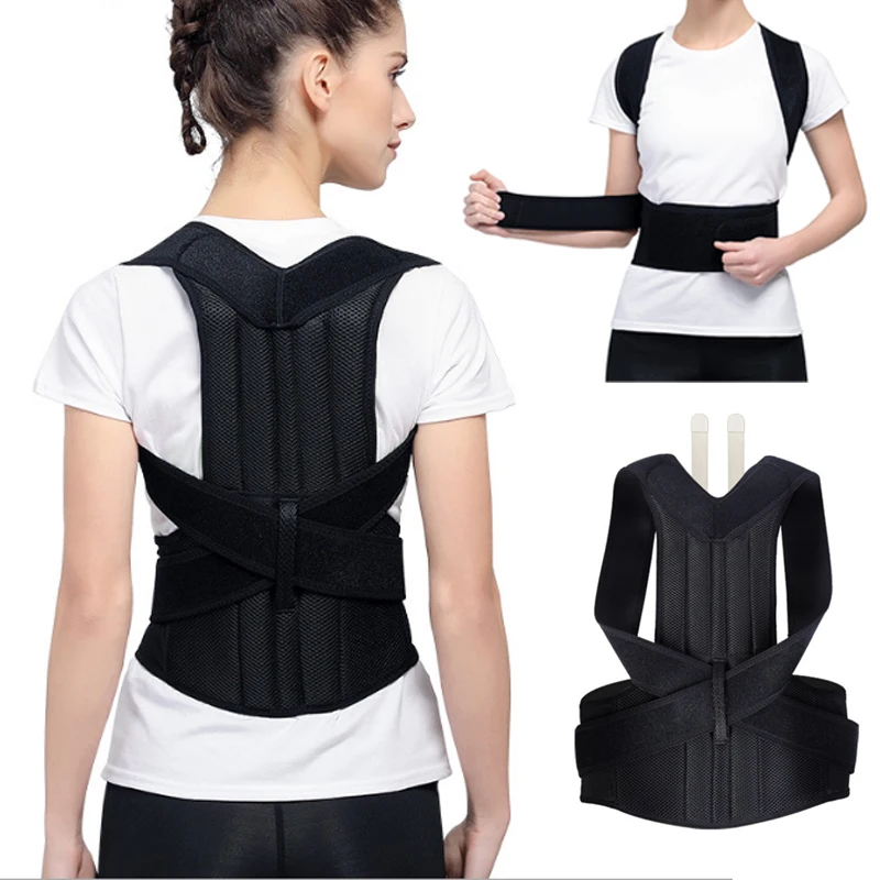 

Correction Back Support Adult Back Corset Posture Corrector Back Shoulder Lumbar Waist Spine Support Belt Posture For Men Women