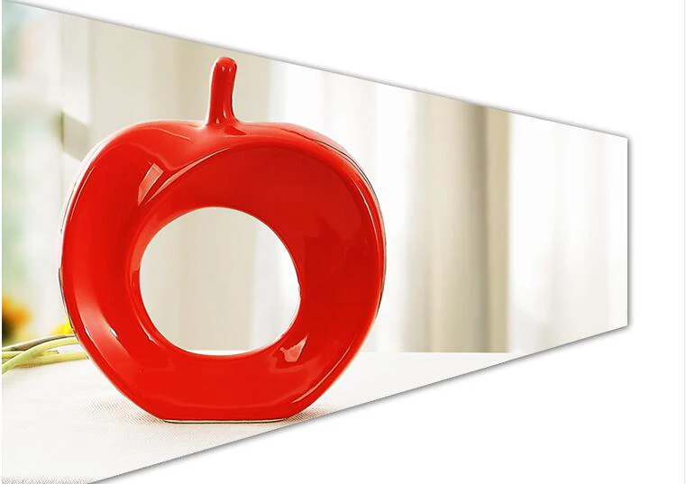 Simple Modern Hollow Apple Ornaments Ceramic Crafts Decoration TV Cabinet Window Accessories Artwork Home Livingroom Furnihsing