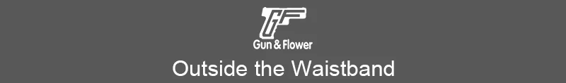 Пистолет с цветочным рисунком Glock 19/23/33 OWB Kydex кобура кожа снаружи с петлей для ремня маскировки Пистолет Чехол