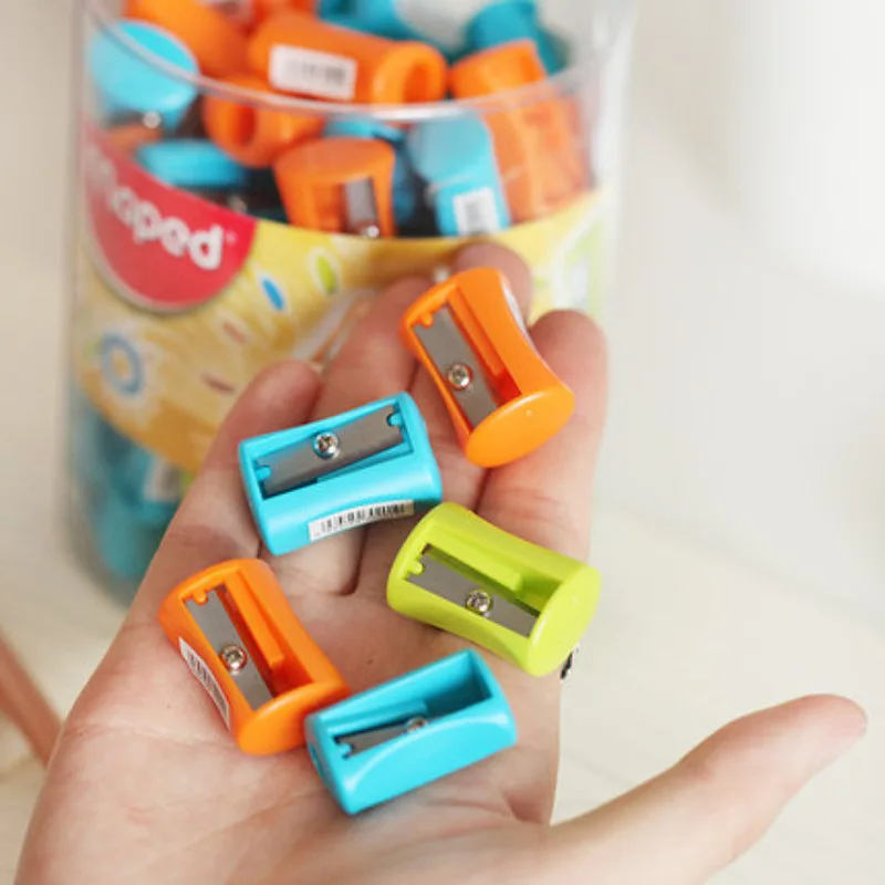 Maped MAPED Candy-Colored Elf Plastic Manual Students Pencil Sharpener 506300CH Wholesale