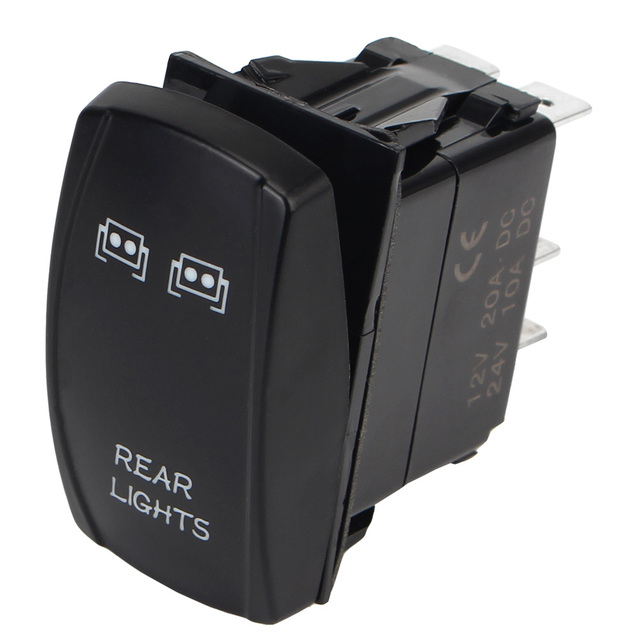 Illuminated LED WINCH Rear Front lights Horn For Can Am Maverick Commander Rocker Swit Led Light Bar UTV ​For Polaris