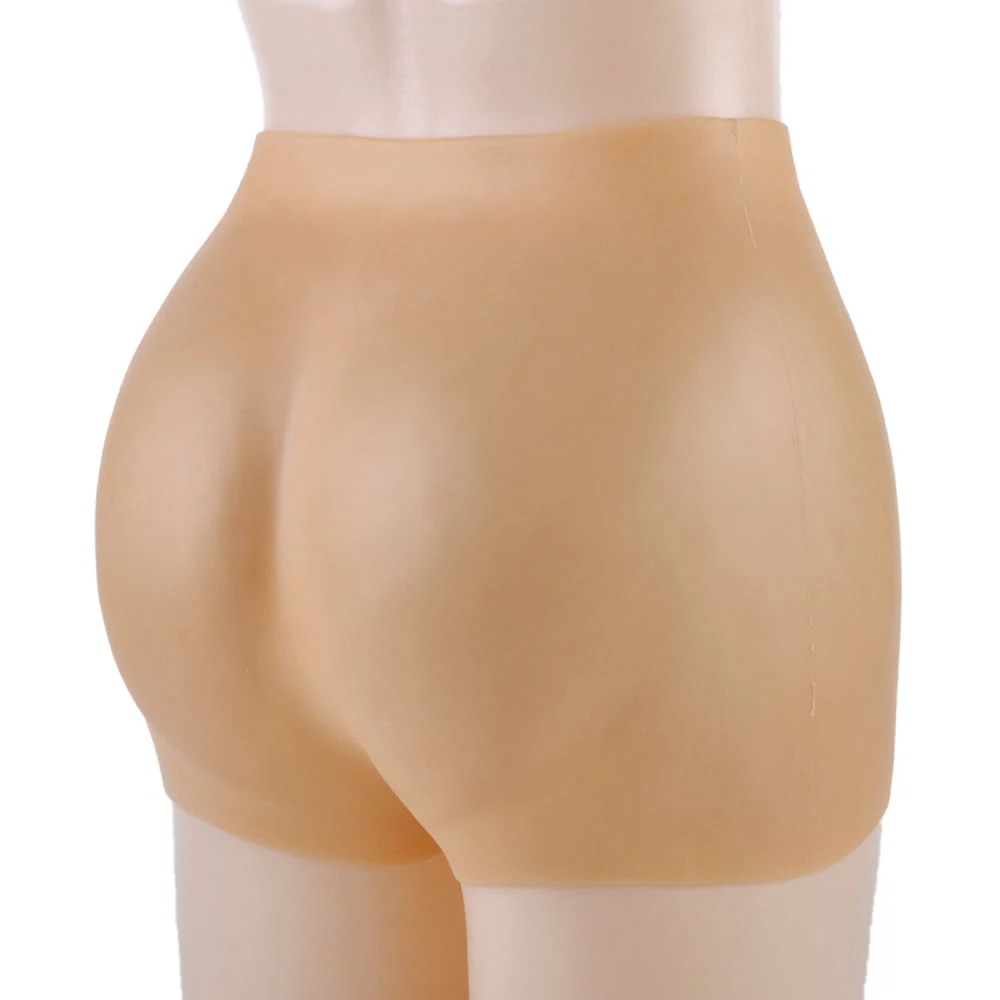 1500g Silicone butt pants Thicken hips by 2 cm Full Silicone Buttocks Hips Ass Enhancer Shaper Pants Body Shaped Underwear