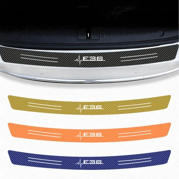 

Car Styling Car Trunk Guard Carbon Fiber Scratch Resistant Protector Sticker For BMW E36 E39 E46 E60 f10 f30 Car Accessories