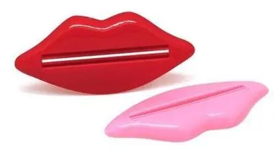 

Family magic weapon Multifunctional toothpaste extruder partner. Lip-Shape Creative Tool