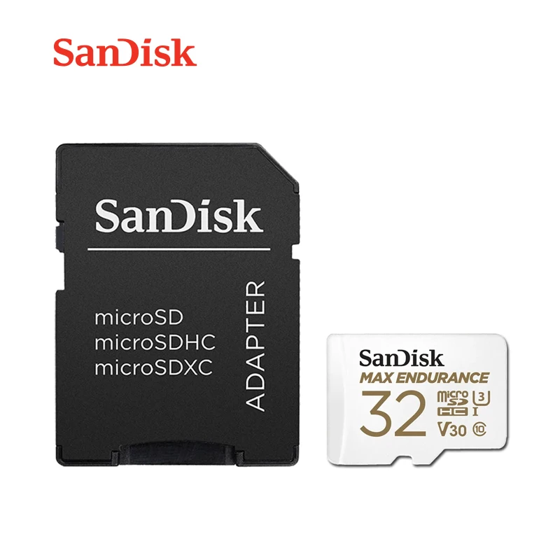 

Карта памяти SanDisk MAX выносливость MicroSDXC 256 ГБ 128 Гб 64 Гб MicroSDHC 32 Гб C10 U3 V30 запись в Full HD или 4K для экшн-камеры