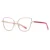 NEW Women's Blue Light Blocking Computer Glasses Cat Eye Anti Blue Rays Eyeglasses Female Plain Mirror Glasses Frame Eyewear 