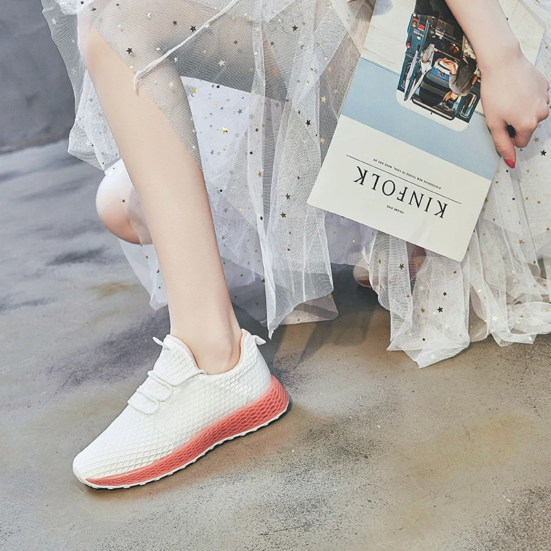 Sapato feminino; Новинка года; теннисные туфли для женщин; женские кроссовки; Tenis Plataforma; дышащая Спортивная обувь для ходьбы; Tenis De Mujer 1