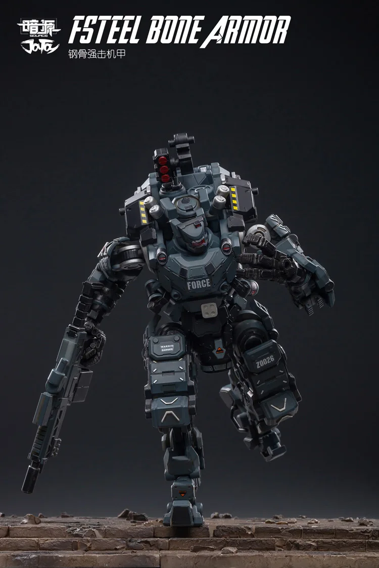 JOYTOY 1/25 фигурка робота FSTEEL BONE MECH Военная Модель Кукла Mecha Рождественский подарок Бесплатная доставка