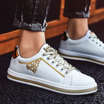 

new men's casual shoes flat shoes sports shoes vulcanized shoes word fashion sneakers shoes