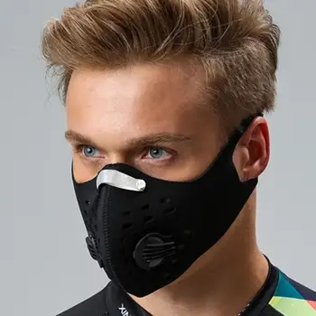 

Outdoor Riding Dust Mask Filter Respirator Personal Protective Equipment (PPE) Black PM2.5 Protective Mask Oxypura Air