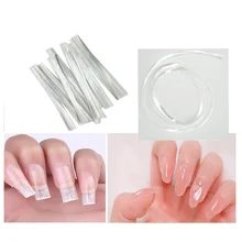 Профессиональное стекло из шелкового волокна для акриловых наконечников гель продлевающий половой акт аксессуары для ногтей из стекловолокна приспособление для бумаги для наращивания ногтей