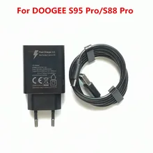 Fast-Charger Type-C Doogee Usb-Cable New S95 Eu-Plug-Adapter Travel 2A Pro/s88 12V Original