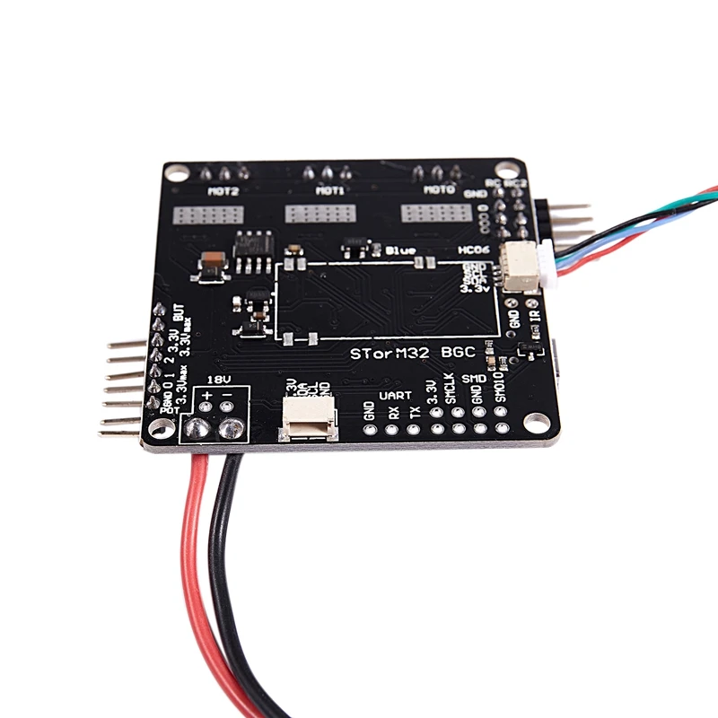 New-Storm32 BGC 32Bit 3-Axis Brushless Gimbal Controller PTZ Control Panel Brushless Pan/Tilt Control Panel Sensor Gyroscope