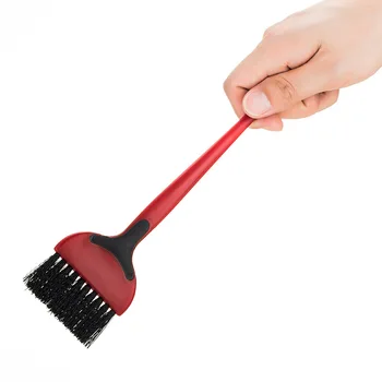 

2Pcs Hair Dye Comb Home DIY Essential Tool Hairdressing Baking Oil Comb with Brush Dyeing Coloring Tools
