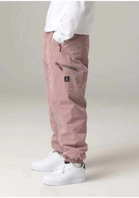 Unisex Ski Pants Thicken Windproof Waterproof Add Cotton Winter Snowboard Pants Women Outdoor Snow