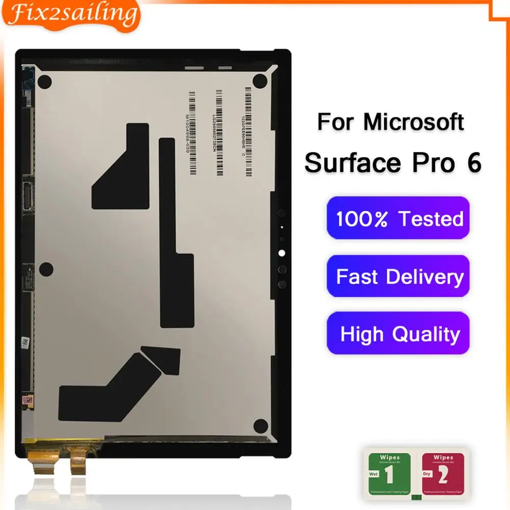 Lcd For Microsoft Surface Pro 6 1807 Lcd Display Touch Pannel Digitizer