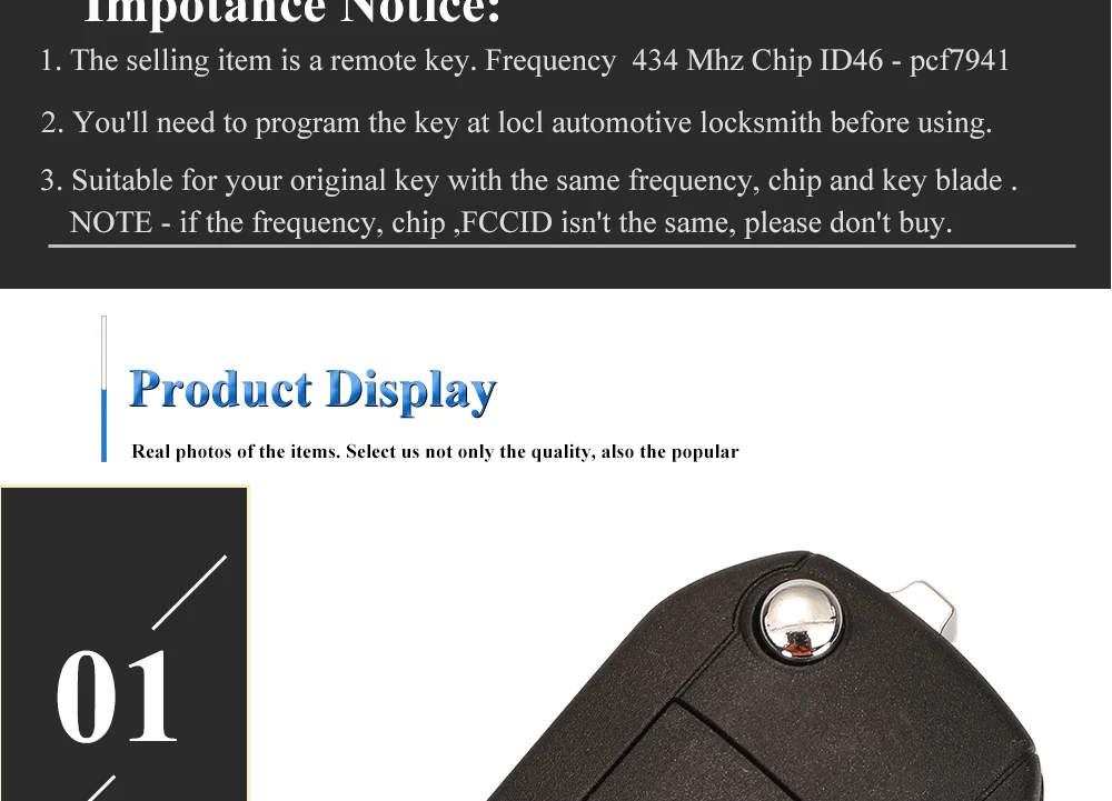 Chiave a distanza dell'automobile di vibrazione dell'oem di Keyforkess 434Mhz ID46-7941 per Citroen C3 C5 Aircross Peugeot 208 308 508 2008 Hella 3BTN controllo leggero - Hcab69c9272ab4f9d87a6c7303b91eacaA
