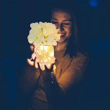 

LED Wall Light Remote Control Lamp Automatic Timer Fairy Wall Lamp Vintage Farmhouse Modern Wall Hanging Home Decor Light