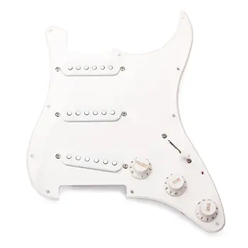 

1 Set 3 Ply Scratch Plate Pickup Pickguard Guitar Parts for Bass 448C