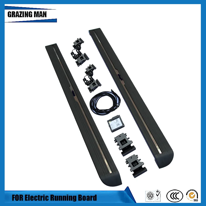 Best Price Aluminium Automatische scaling Elektrische pedaal side step treeplank voor 2017 KOMPAS Best Price Aluminium Automatische scaling Elektrische pedaal side step treeplank voor 2017 KOMPAS