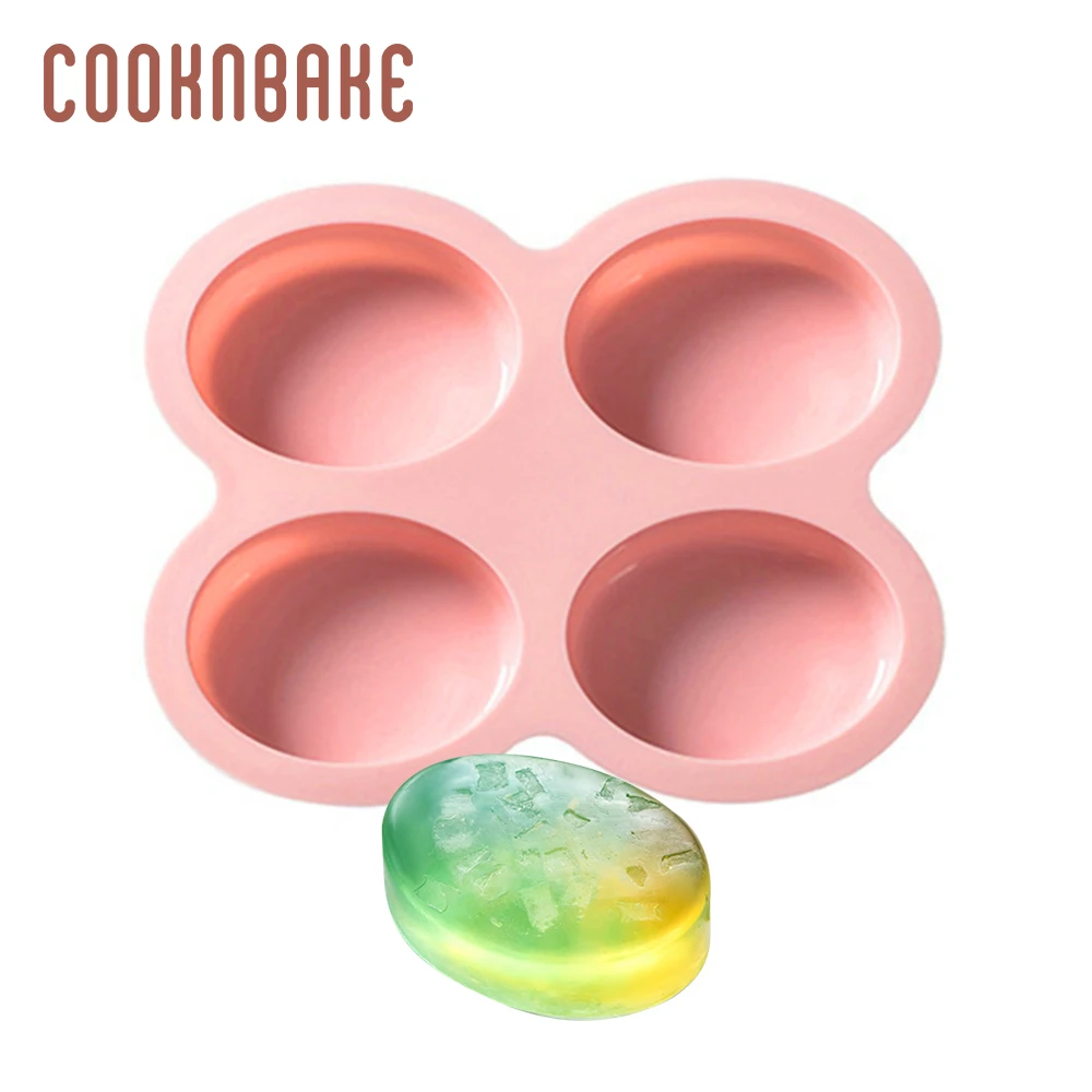 COOKNBAKE силиконовая форма для мыла ручной работы, овальная форма для конфет, шоколада, льда, форма для торта, хлеба, кондитерских изделий, инструмент для украшения торта