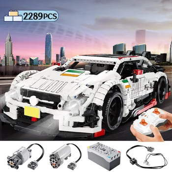 

2289Pcs City Creator RC/non-RC Racing Car MOC Building Blocks Remote Control Technic Vehicle Bricks Toys For Children