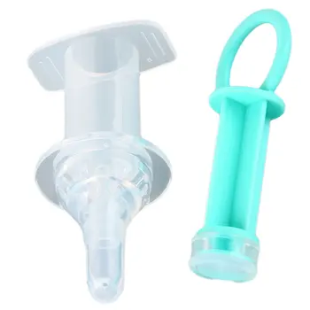 

Baby Squeeze Medicine Dropper Dispenser Infant Baby Pacifier Needle Feeder Feeding Anti Choking Needle Syringe Dropper Utensils
