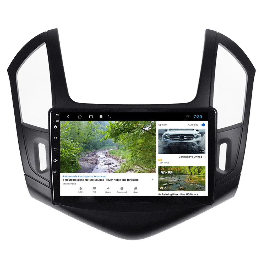 Для Chevrolet Cruze 2013 2014 2015 Android 10 четырехъядерный автомобильный радиоприемник стерео