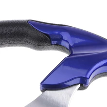 Плоское дно 3 спиц лодка рулевое колесо 32 см/12,5 дюйма Dia с центральной крышкой, алюминиевый сплав, синий черный