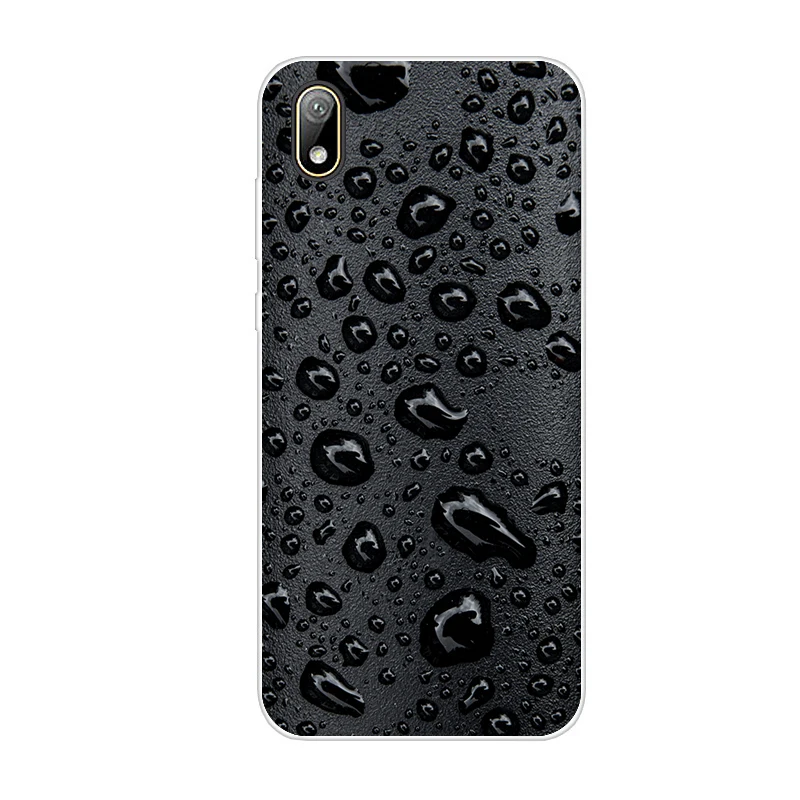 Светло-фиолетовый Чехол для huawei y5 силиконовый чехол ТПУ мягкий чехол для huawei Y5 coque бампер 5,71 дюймов Funda кожа противоударный - Цвет: Светло-фиолетовый