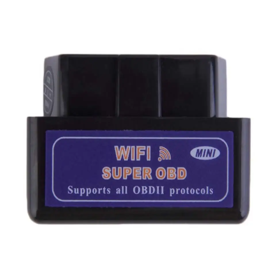 Elm-327 Obd2 Scanner Elm327 V1.5 Wifi OBD 2 Diagnostic-Scanner For Car iOS OBDII ELM 327 V 1.5 Code Readers Diagnostic Tools Cylinder Stethoscope Code Readers & Scanning Tools