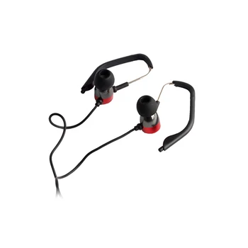 

Forever Sport Music headphone ear hook, inside ear black, red