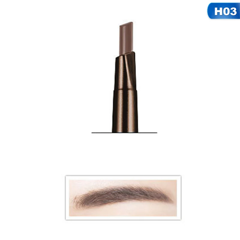 dark brown Карандаш для бровей, косметика, тинт для макияжа, натуральная, стойкая краска, тату, для бровей, водостойкий, черный, коричневый, для бровей, макияж, набор, красота - Цвет: dark brown
