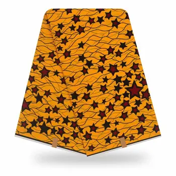 

nigerian real african print fabric 6 yards of African fabric African wax prints fabric for dress