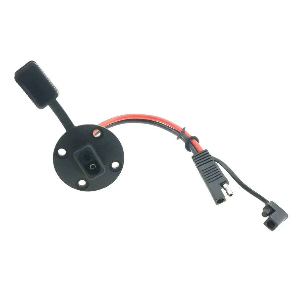 DIY 12AWG 30 см SAE Power Socket водонепроницаемый быстроразъемный панельный кронштейн
