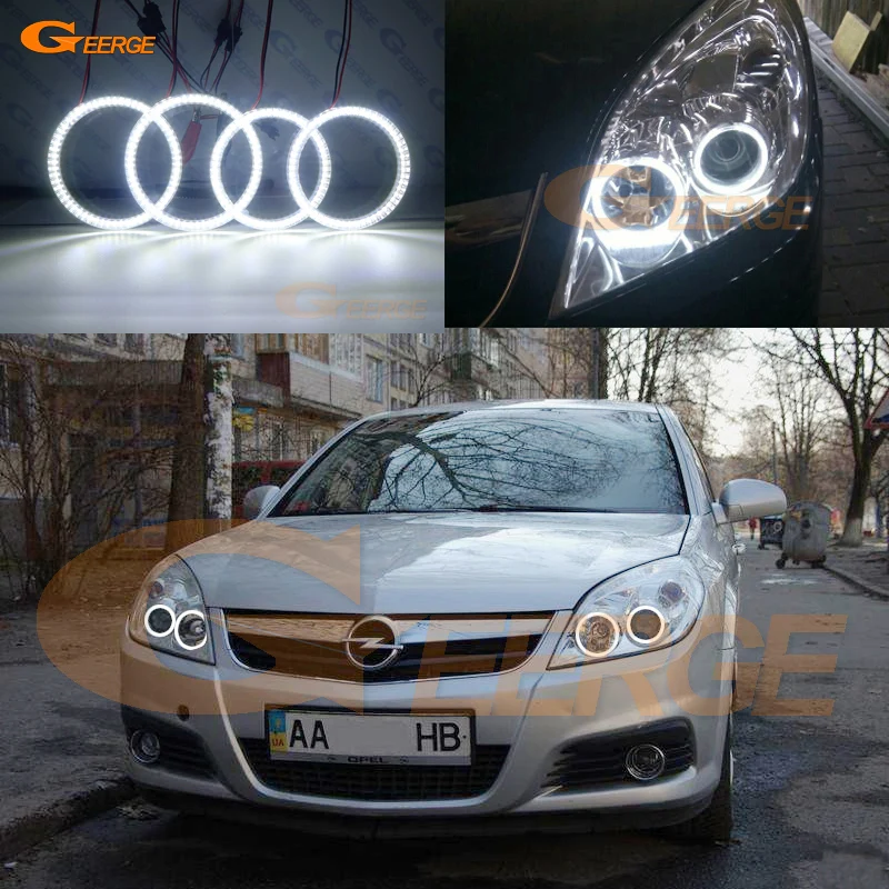 

For Opel Vectra C (facelift) Caravan 2005-2008 Excellent Angel Eyes Ultrabright illumination smd led Angel Eyes Halo Ring kit