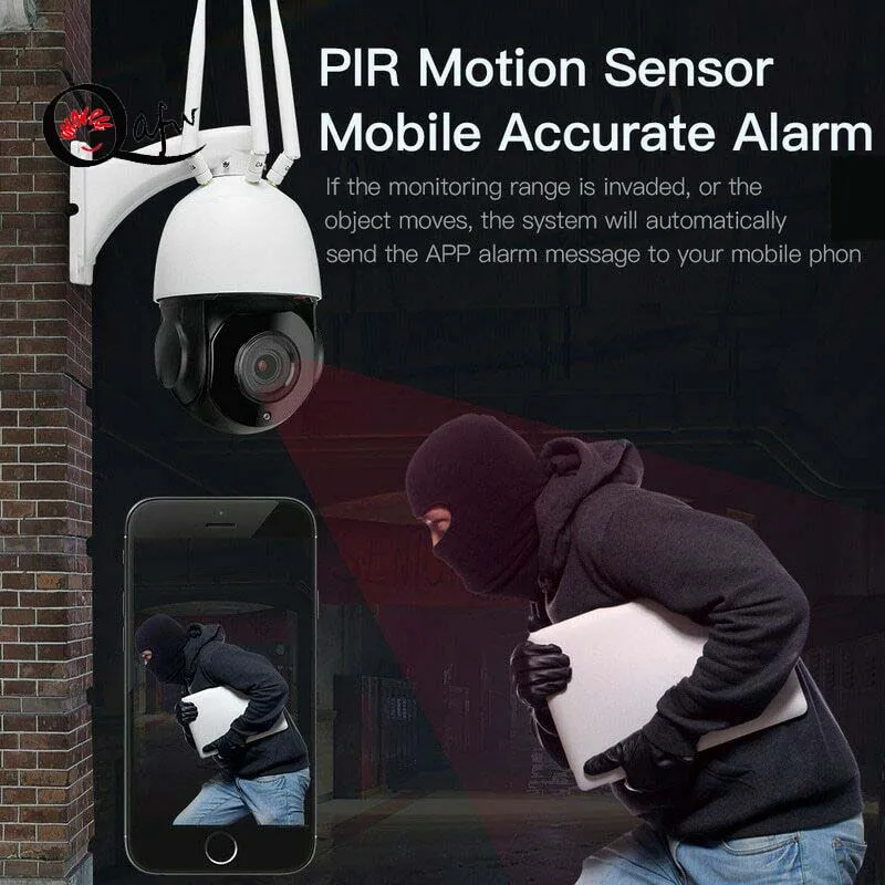 

UHD IP camera WiFi 4G SIM card LTE outdoor 360 degree 30x optical zoom 5MP