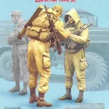 1/35 Спецназ ГРУ(Дастан 1999)(2), смоляная модель солдата GK, разобранный и Неокрашенный комплект