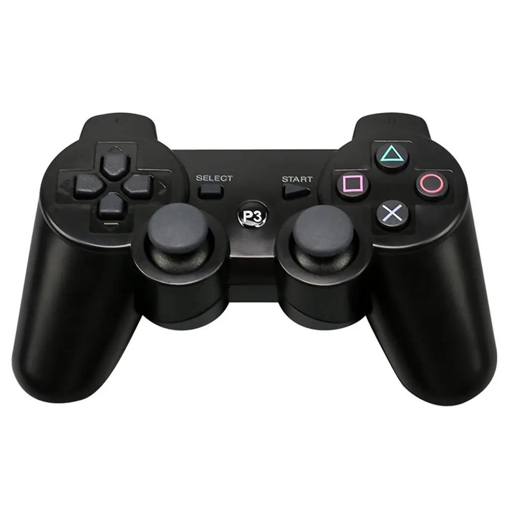 2,4G беспроводной bluetooth-игровой контроллер для sony PS3, Вибрирующая ручка, геймпад, беспроводная высококлассная ручка, полнофункциональная игровая ручка - Цвет: Черный